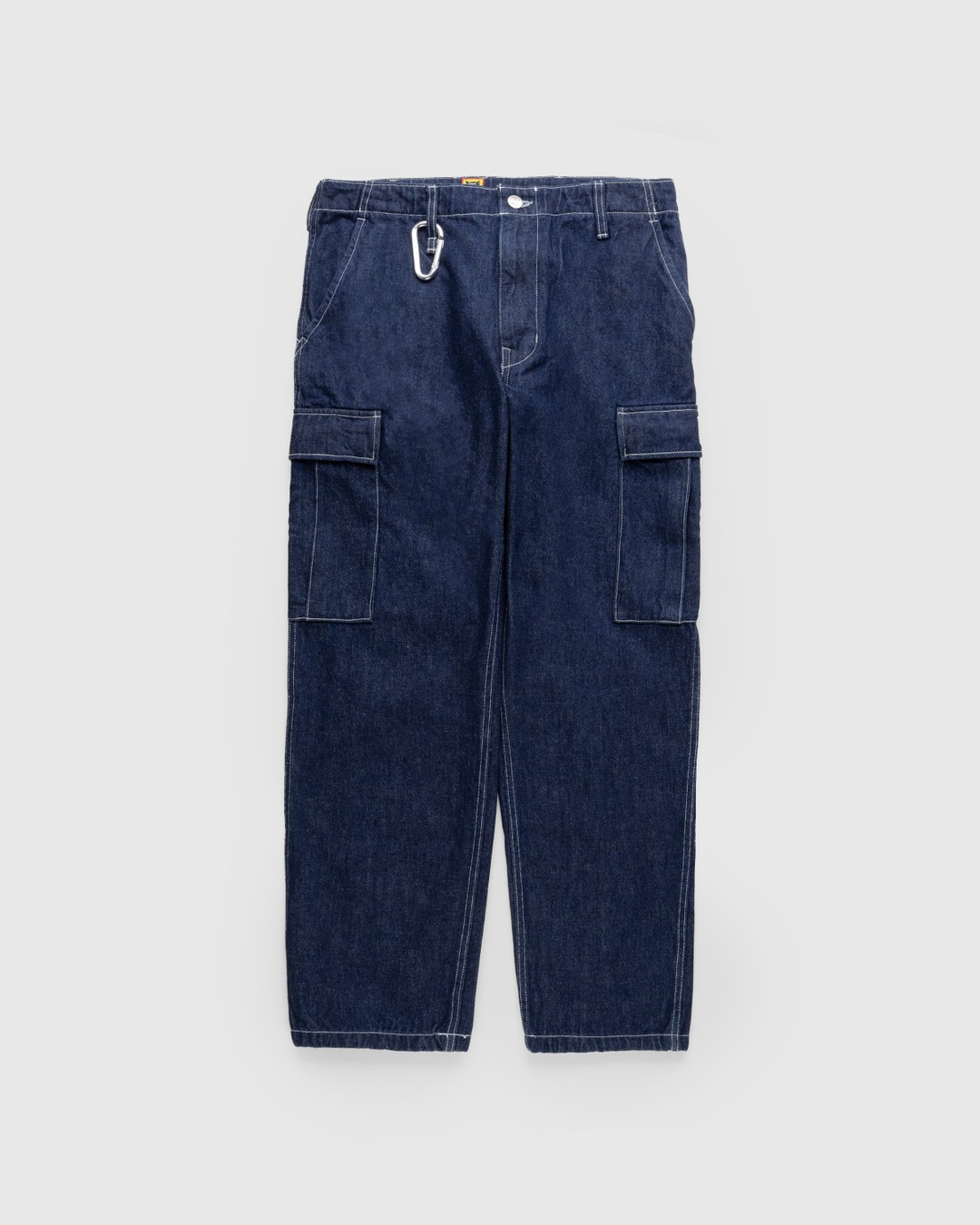 Human Made Denim Cargo Pants Indigo Highsnobiety Shop